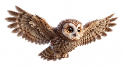 Obraz premium owl isolated on white