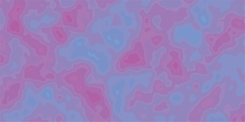 Obraz premium Abstract Topographic Contour Map Pattern in Purple and Blue Pastel Gradient Organic Texture.