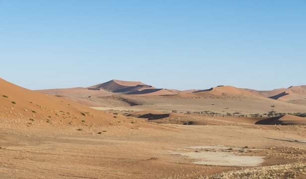 Dunes, Sossusvlei, UNESCO World Heritage Site, Namib Desert, Namibia