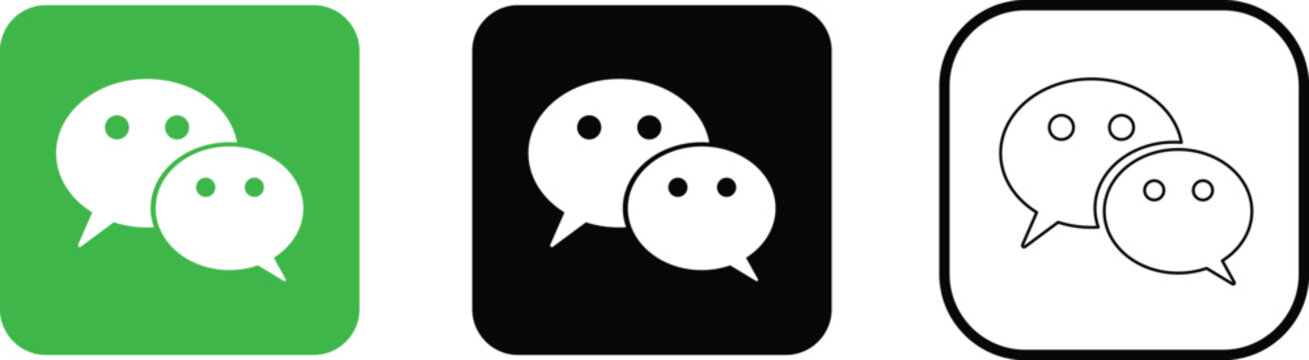 wechat icon set, wechat icon collection 2026