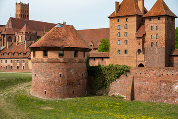 Malbork Castle, on the banks of the Nogat River. Malbork, Poland © Tomasz Warszewski