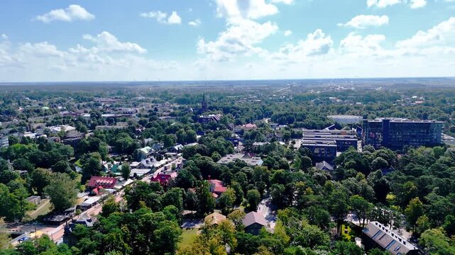 Palanga Coastline Drone Footage, Lithuania