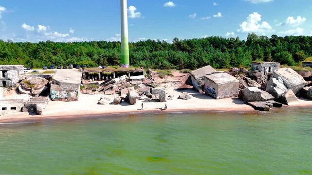 Liepaja Coastline Fortifications, Latvia