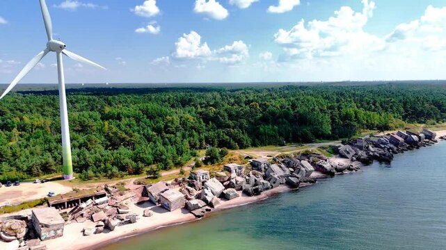 Liepaja Coastline Fortifications, Latvia
