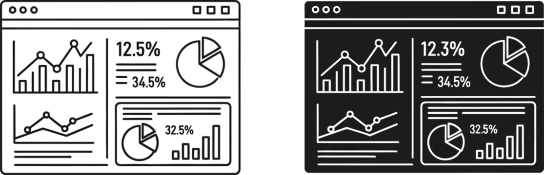 House price growth chart with rising arrow and clock icons Vector