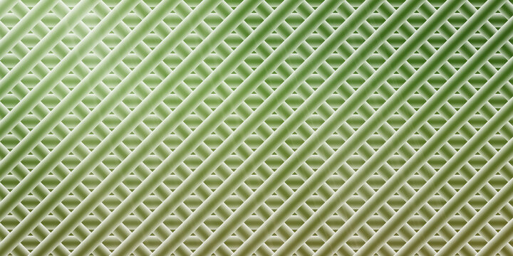 Abstract geometric pattern with diagonal lines and green gradient