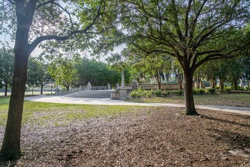 Obraz premium blue jacket park, winter park, florida