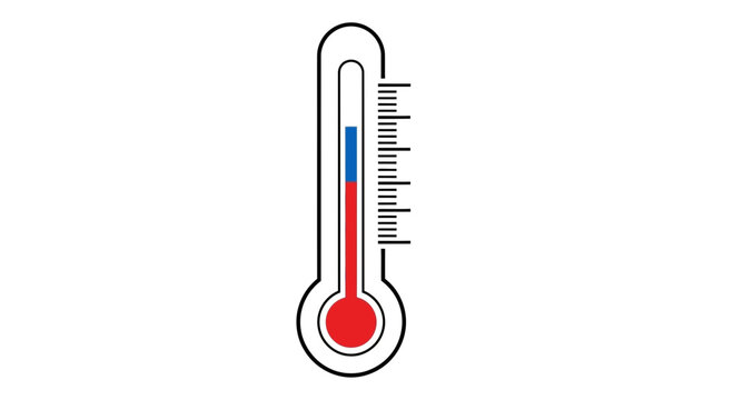 Thermometer Showing High Temperature.