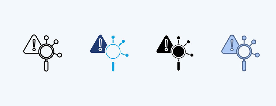 Root Cause Multiple Icon Illustration Vector