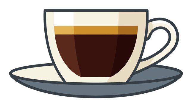Coffee Cup and Saucer.
