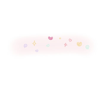 Sparkle blush face filter 