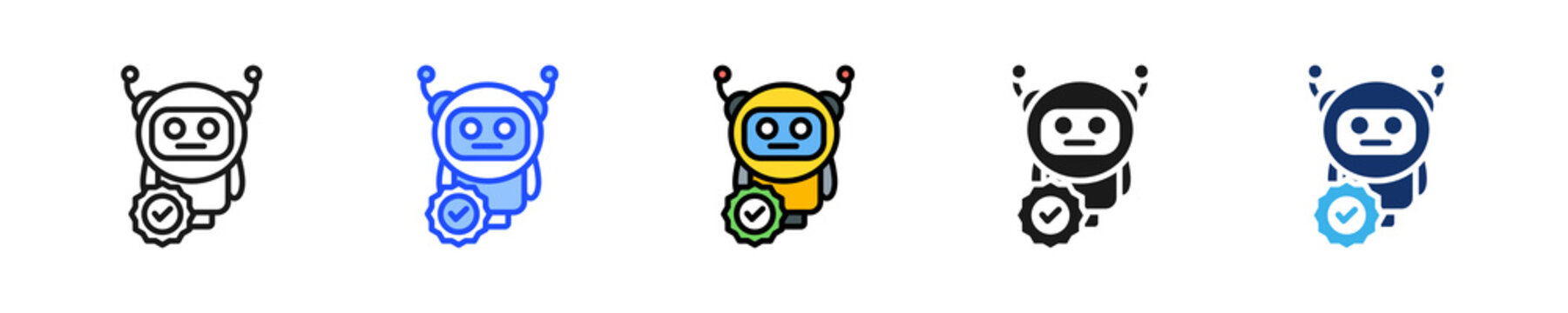 Auto Validator Icon Collection With Multiple Styles