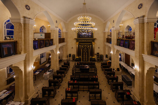 Interior of Voronezh Choral Synagogue Voronezh, Russia, May, 6, 2026
