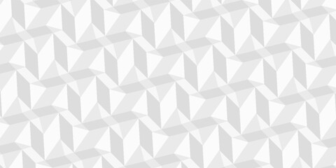 Fototapeta premium White Geometric low poly faceted abstract background pattern design art. low poly geometric background.