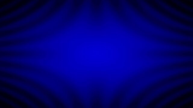 Deep blue radial ripple waves with soft glowing center loop background