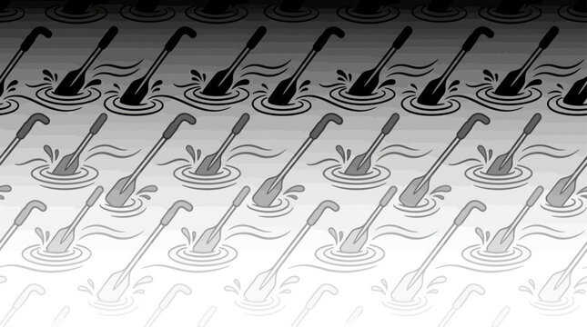 Multiple black musical notes on staff.