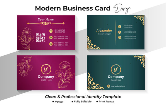 Modern Business Card Set