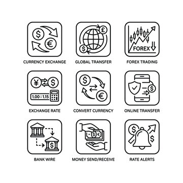 Food and drink vector icon set featuring vintage restaurant menu symbols and seafood illustrations collection