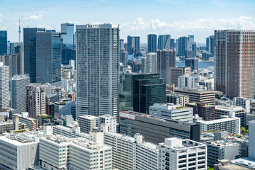 東京港区　高層ビルからの風景 © EISAKU SHIRAYAMA