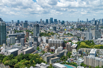 東京港区　高層ビルからの風景 © EISAKU SHIRAYAMA