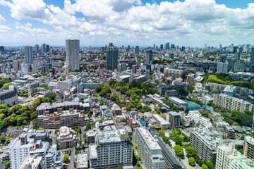 東京港区　高層ビルからの風景 © EISAKU SHIRAYAMA