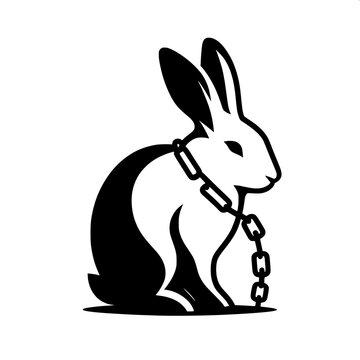 Rabbit with Broken Chain Rights Theme