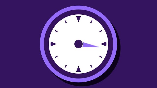 30 second time clock number watch design.