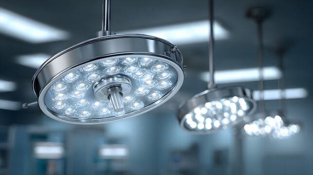 A closeup of a shiny stainless steel electric light bulb object reflecting bright electricity in a white kitchen sink water drain near a silver metal pan