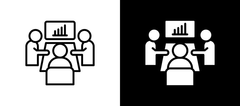 Work Session lineglyph icon
