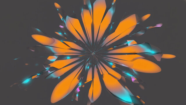 digital texture flowers petals blooming semitransparent wallpaper.ai 
