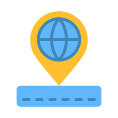 Dns Server Icon - Flat Color © anilofex
