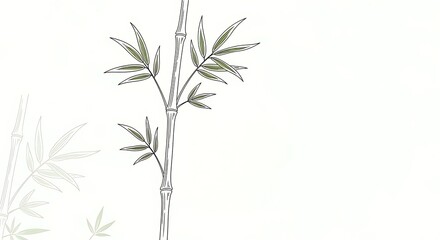 Fototapeta premium Minimalist line art dandelion seed head vector illustration