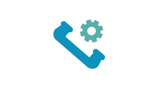 API Integration and System Connection Icon Animation for Software Development