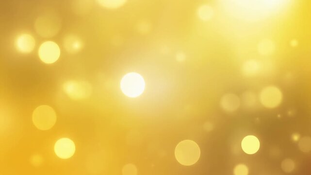 Luminous Radiant Golden Yellow Sky Heavily Diffused Cinematic Abstract Background Video Glow Loop