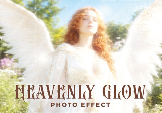 Heavenly Glow Photo Effect
