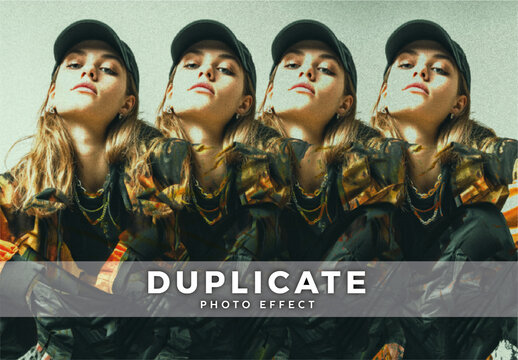Duplicate Photo Effect