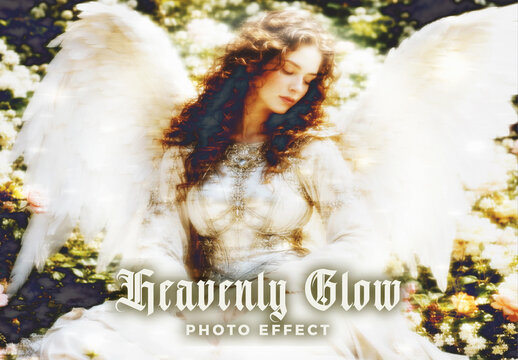 Heavenly Glow Photo Effect