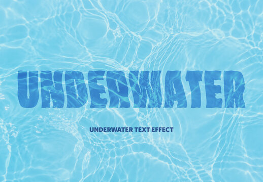 Underwater Text Effect