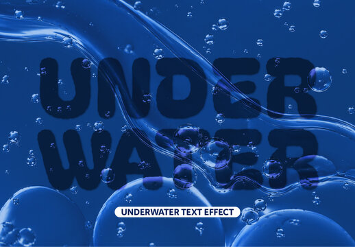 Underwater Text Effect