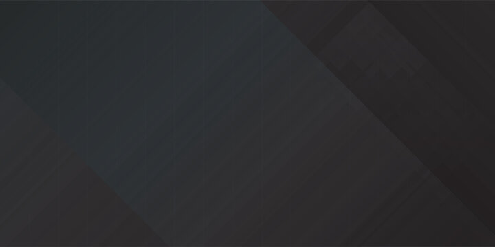 Black abstract background design. Modern wavy line pattern in monochrome colors. Premium stripe texture for banner, business backdrop
