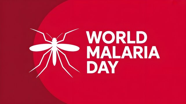 illustration of World Malaria Day background