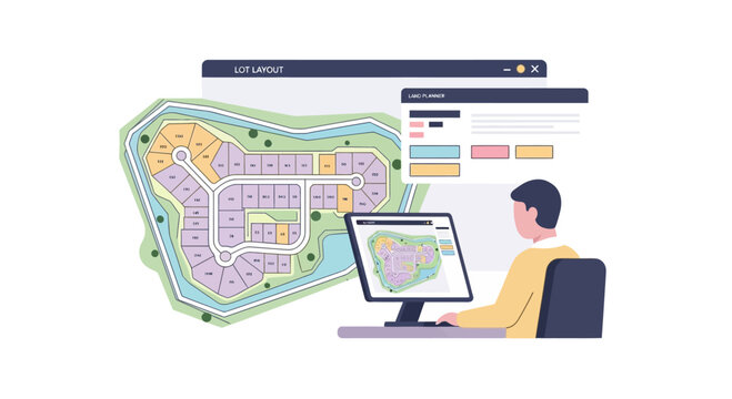 Urban Planning Software: Digital Map Analysis and Development