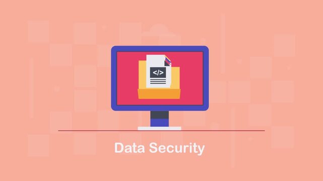 Files securely stored in folder, delivering protected data management.