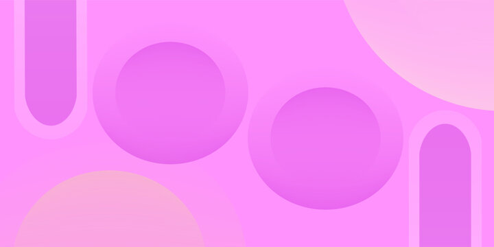 Simple and elegant moving multiple polygon shapes Pink minimal geometric background PINK
