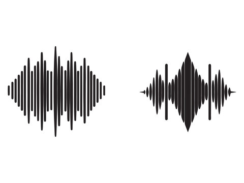 Sound wave patterns and audio signal waveforms for music and voice analysis and visualization tools  sound wave patterns and audio signal waveforms for music and voice analysis and visualization tools