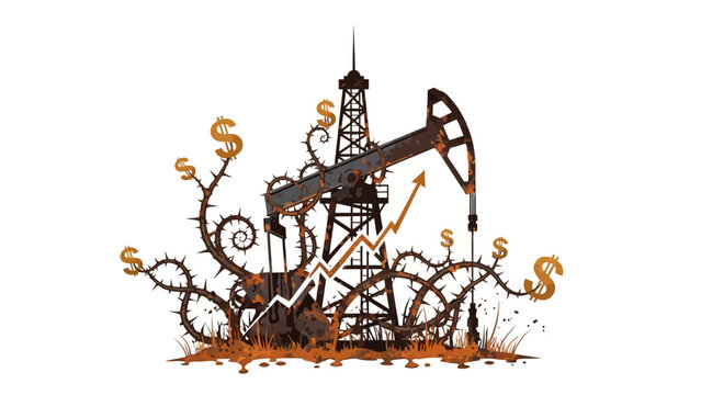 Oil Pump Jack Machine.