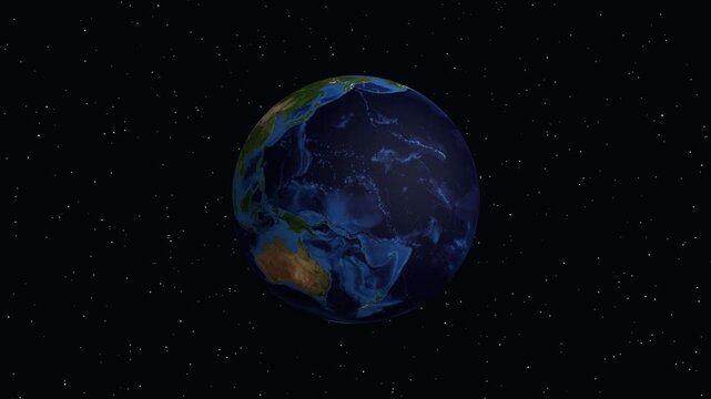 3D Earth Animation Zooming into Aligarh Uttar Pradesh India