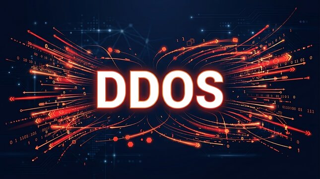 D do s attack abstract background with glowing particles and streaks abstract background particles explosion