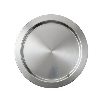 Silver rotary volume knob control