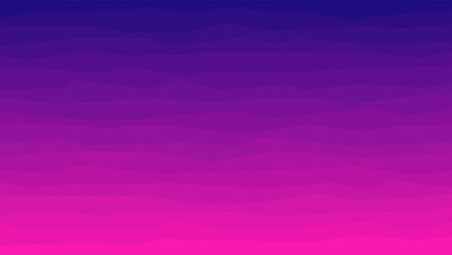 Abstract Neon Geometric Wave Vector Background with Indigo and Pink Gradient